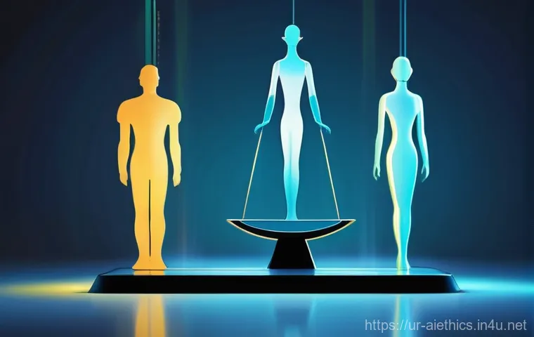 AI 윤리와 AI 윤리적 AI 활용 사례 - **Prompt:** A curious and engaged young girl, approximately 8-10 years old, wearing a colorful, comf...