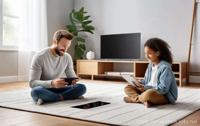 AI 윤리와 AI 윤리적 AI 기술 표준 - **Prompt for AI Justice and Inclusivity:**
    "A visually striking and hopeful image depicting a di...