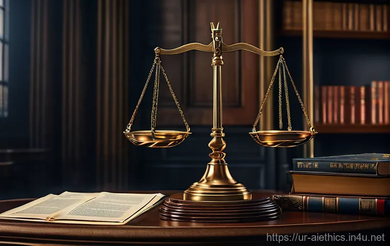 AI 윤리와 공정성 - Here are three detailed image generation prompts in English, designed to be suitable for a 15+ audie...